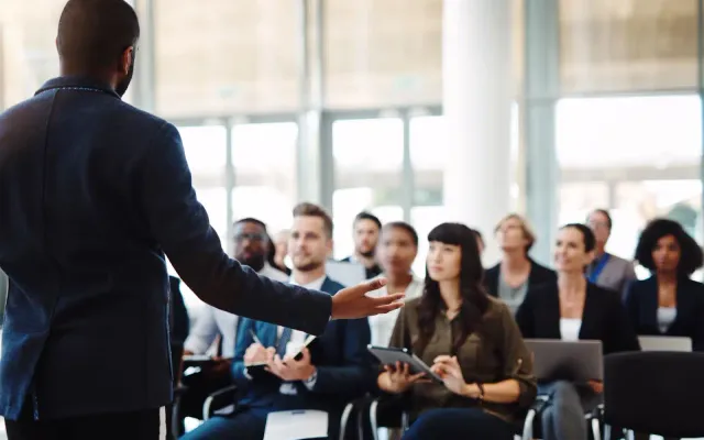 Capturing leads from a live presentation and following up automatically
