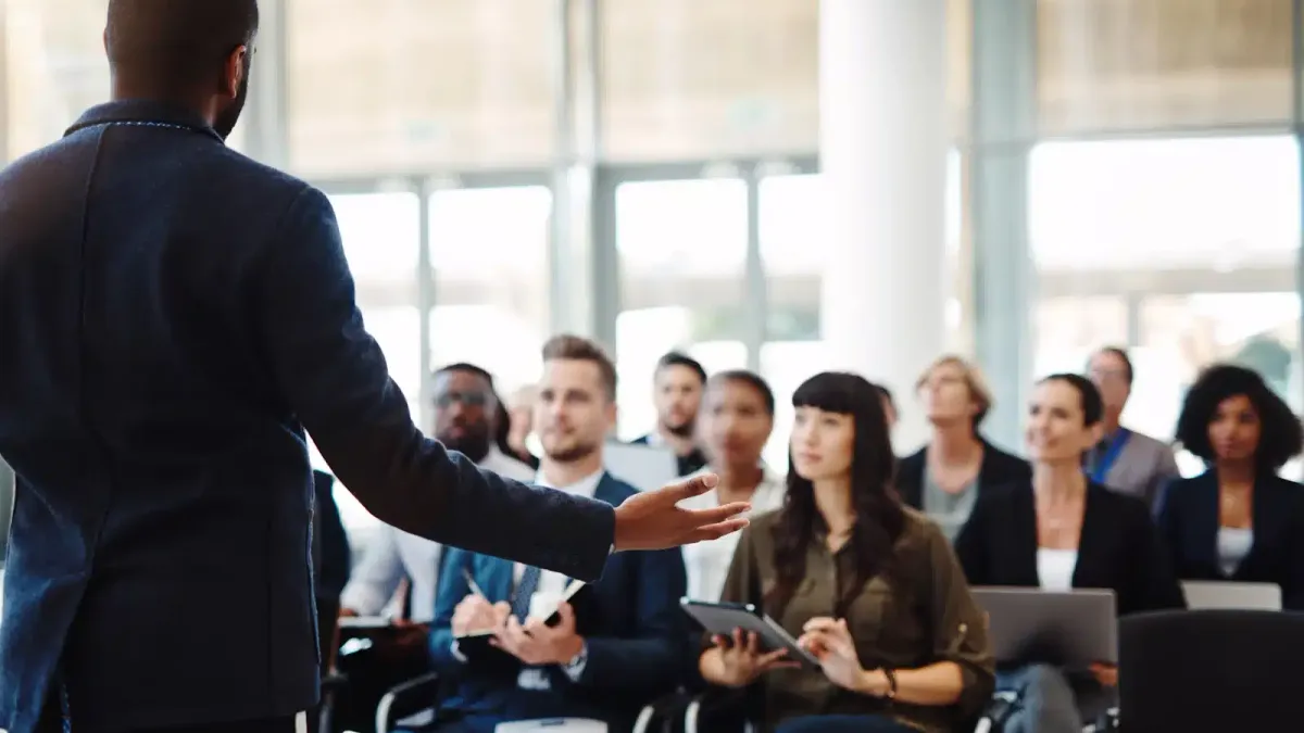 Capturing leads from a live presentation and following up automatically