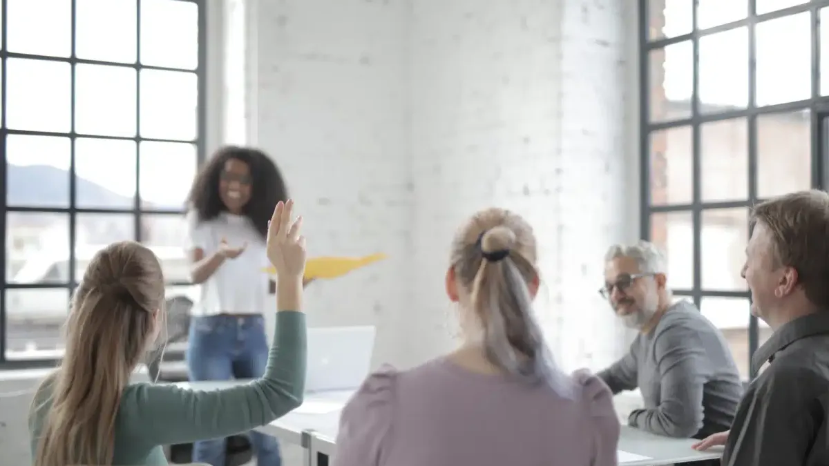 Combining live polling and surveys with audience-engagement technology