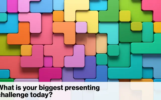 Open with a live poll to hook your audience during a presentation