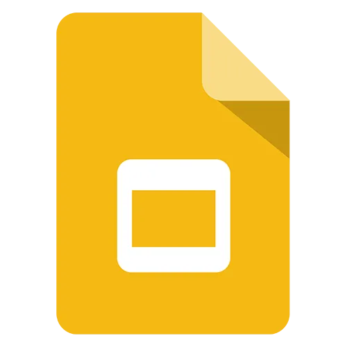 Google Slides logo