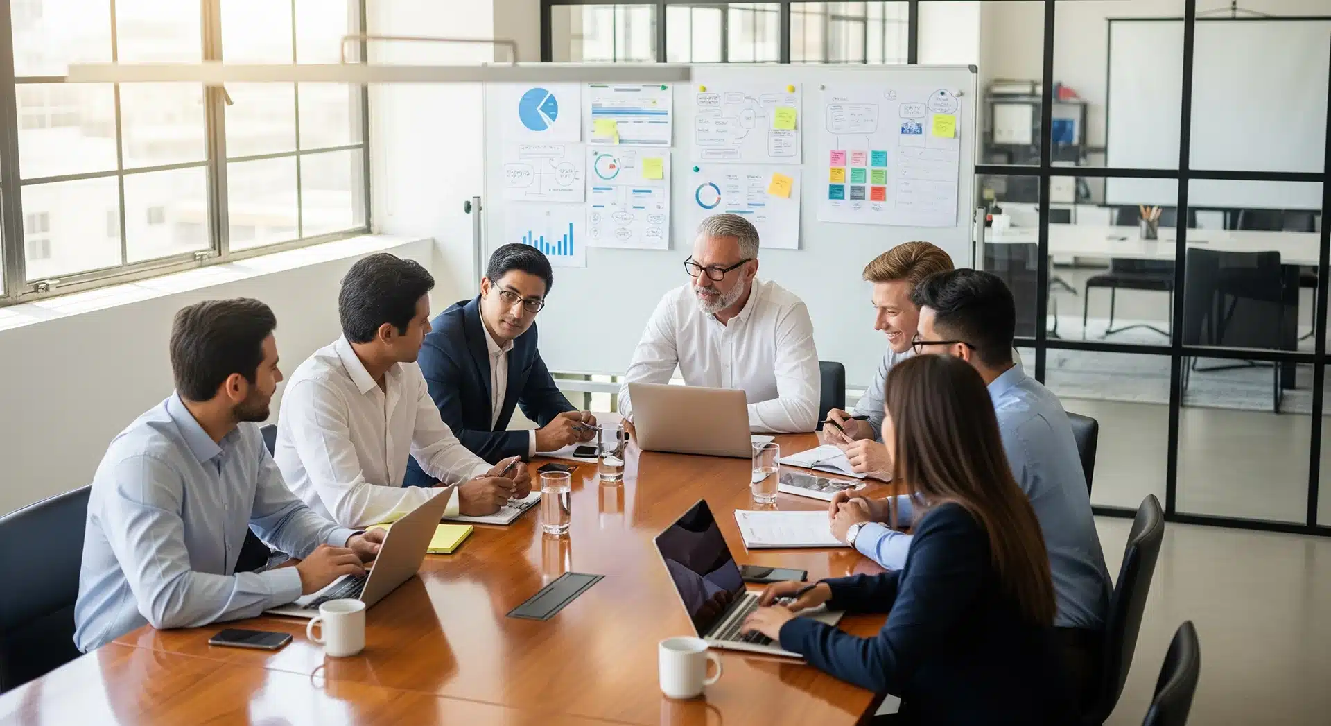 A Group of People Having a Meeting