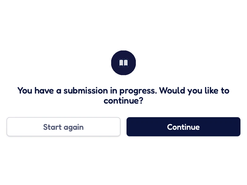 Partial Submission Saving