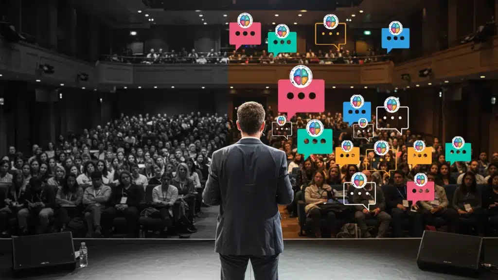 Presenting with real-time Q&A powered by AI
