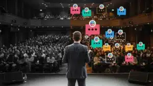 Presenting with real-time Q&A powered by AI