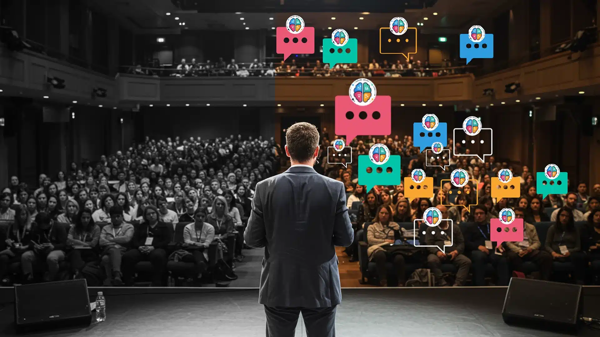 Presenting with real-time Q&A powered by AI