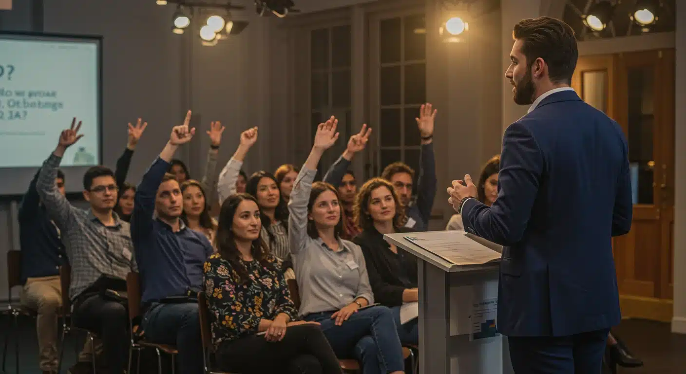 Real-Time Audience Q&A